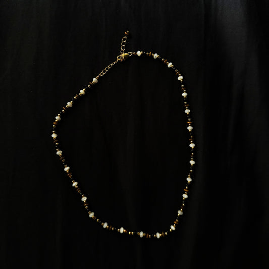 Tiger eye stone necklace