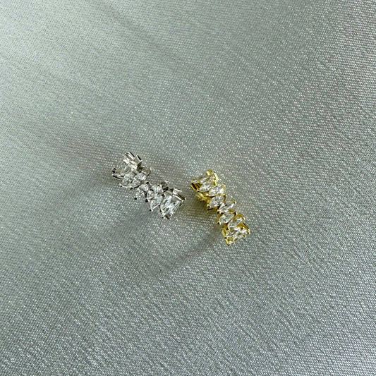 Marquise ear cuff