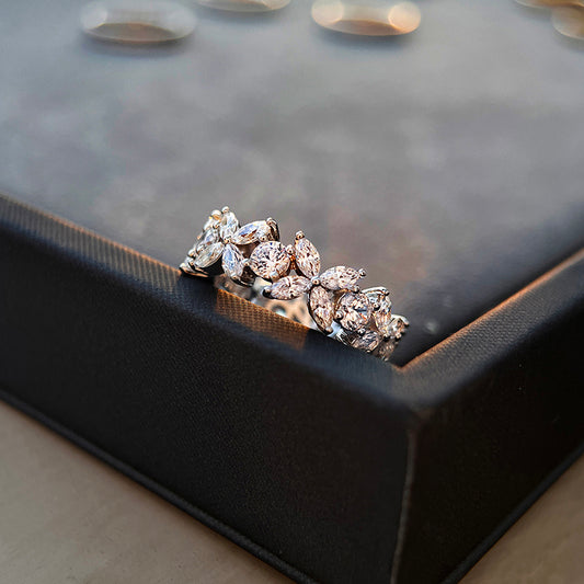 Eternity Clover Ring