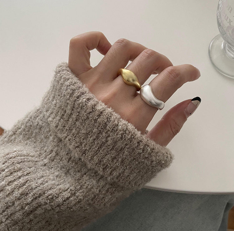 Chunky Wave Rings