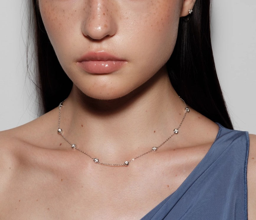 Lunelle moissanite necklace