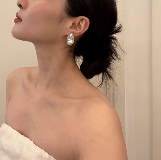 Natural Baroque Earrings