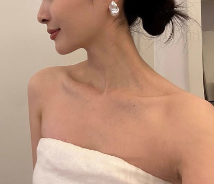 Natural Baroque Earrings