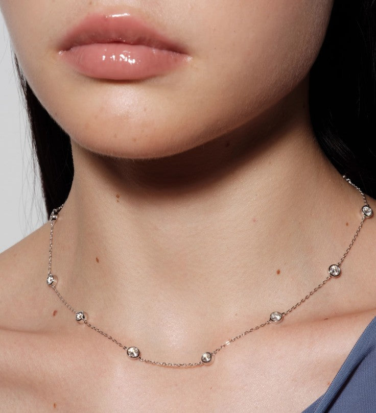 Lunelle moissanite necklace