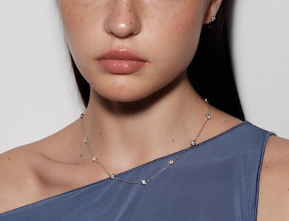 Lunelle moissanite necklace