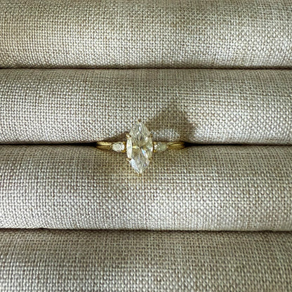 Three stone ring