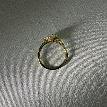 Three stone ring