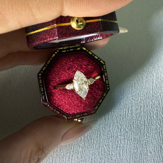 Three stone ring