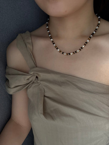 Tiger eye stone necklace