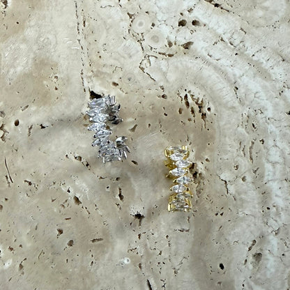 Marquise ear cuff