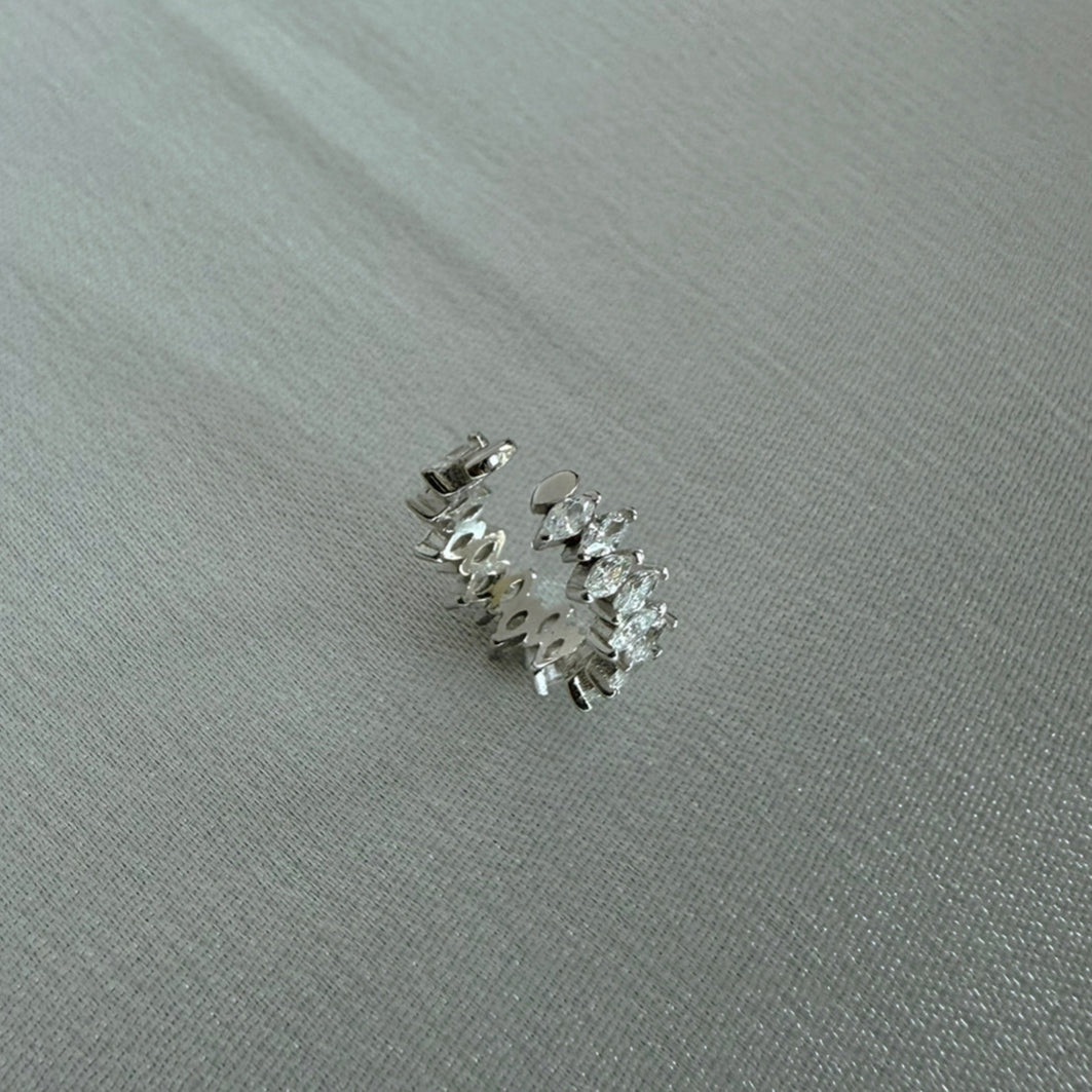 Marquise ear cuff