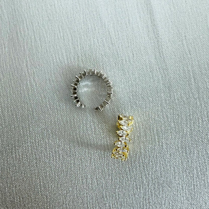 Marquise ear cuff