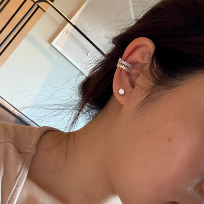 Marquise ear cuff