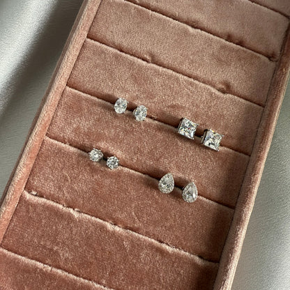 Classic diamond studs