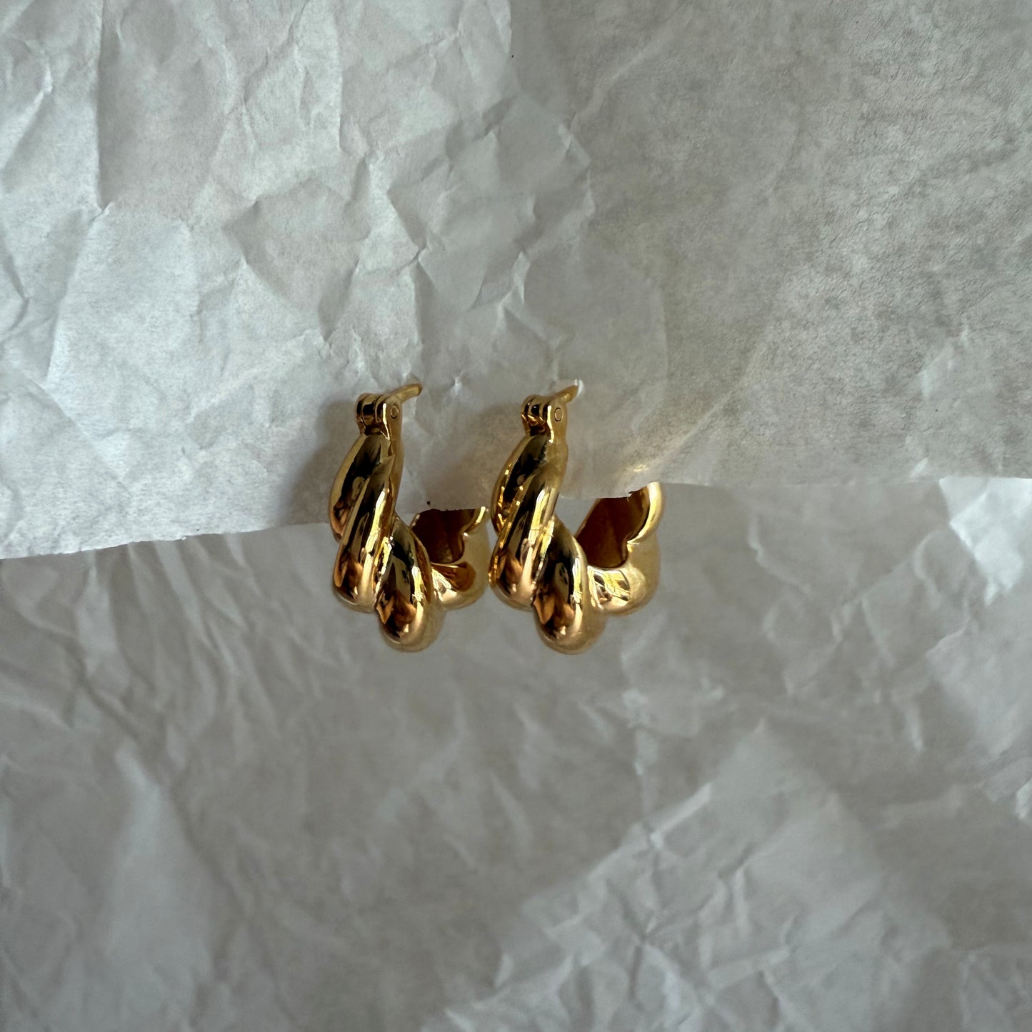 Twisted Statement Earring