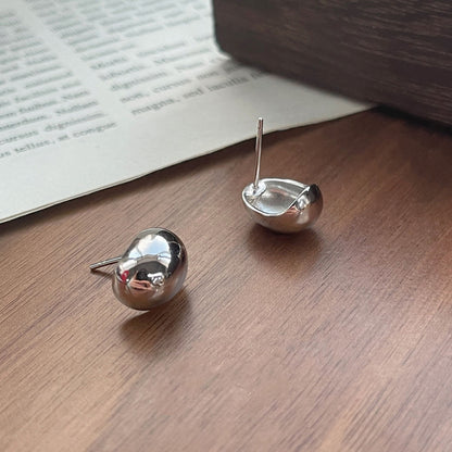 Bean earring studs