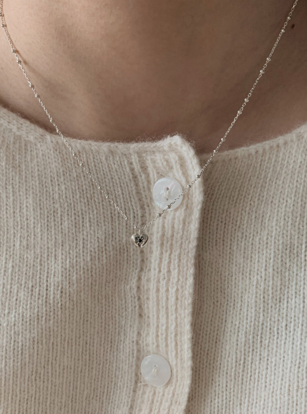 Eclipse Heart Necklace