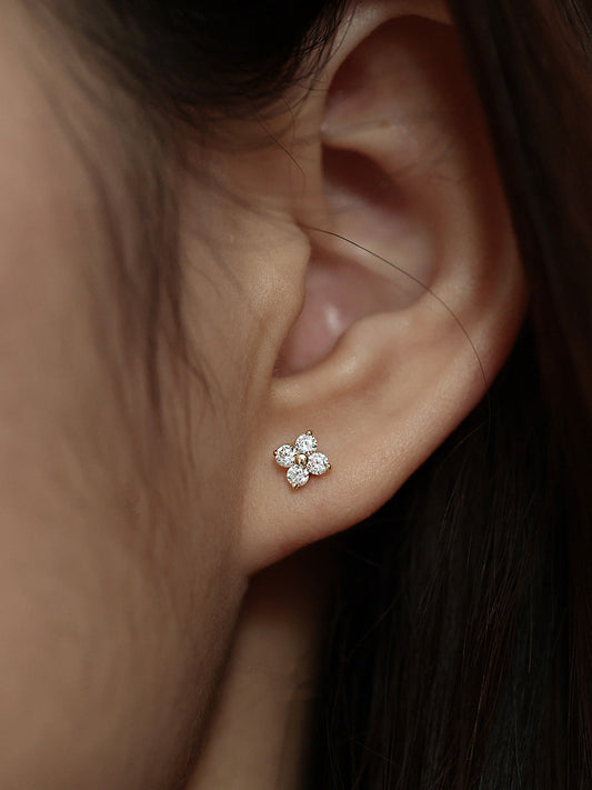 Clover Ear Studs