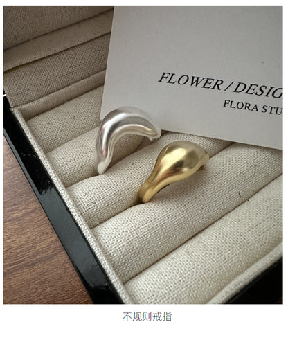 Chunky Wave Rings