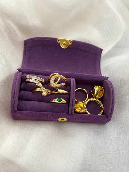 Compact Travelling Jewelry Organizer