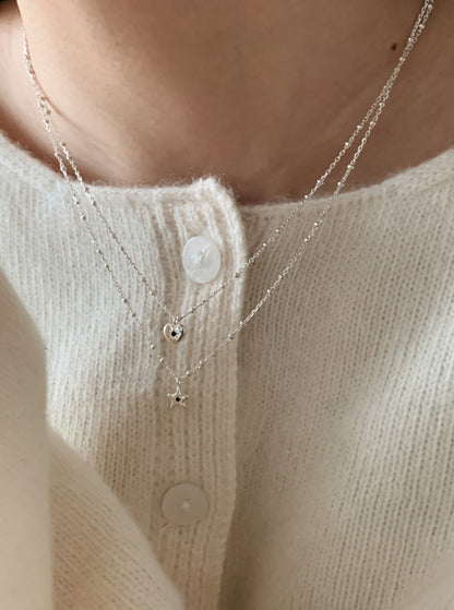 Eclipse Heart Necklace