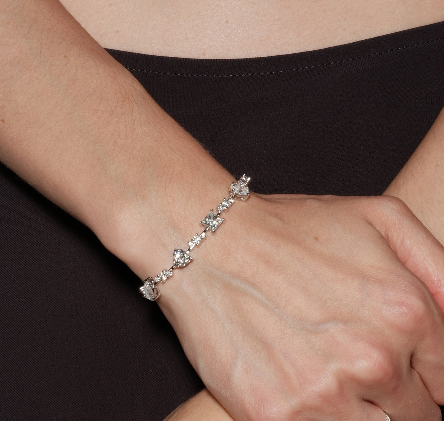 Lunara moissanite bracelet