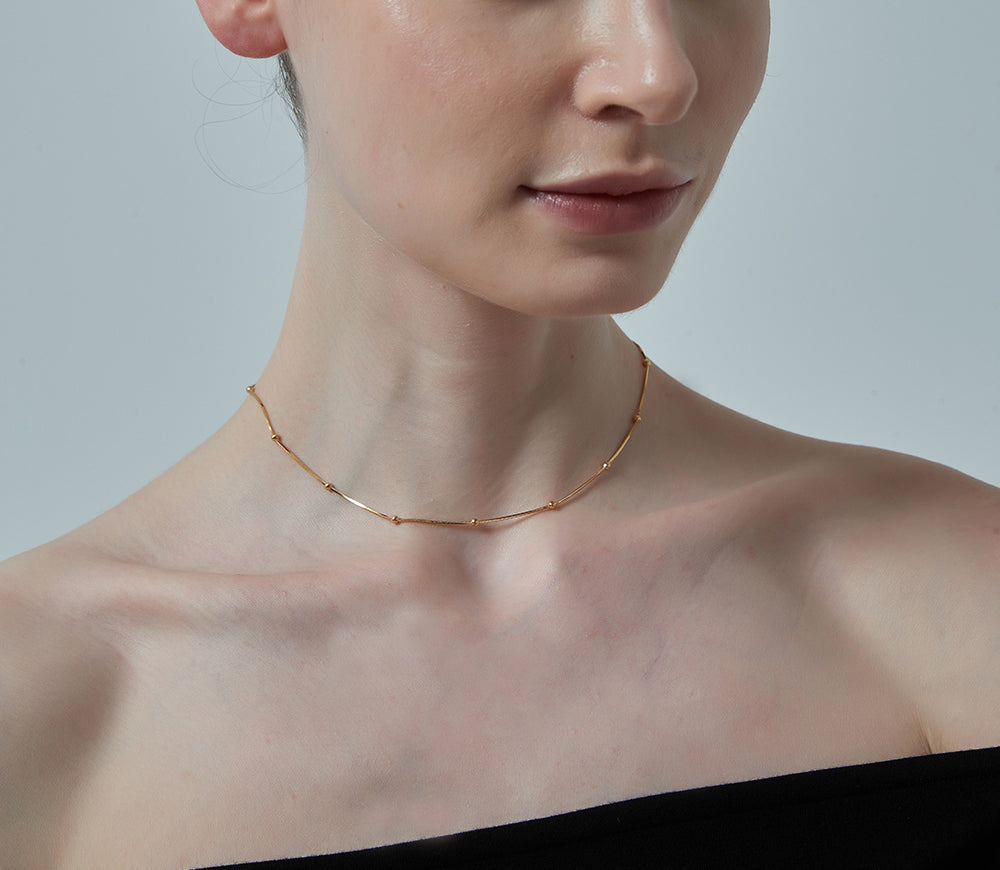 Beaded Choker Necklace