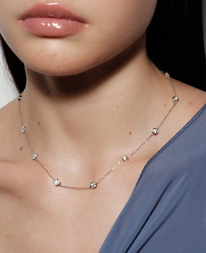 Lunelle moissanite necklace