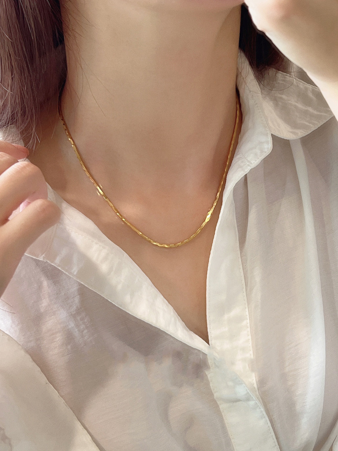 Twisted Choker Necklace