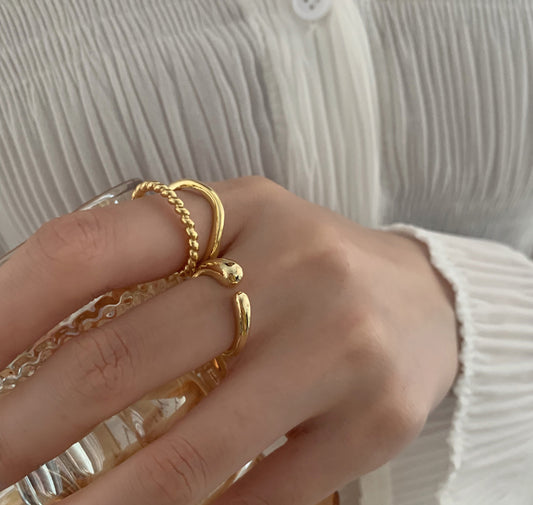 Open ended ring