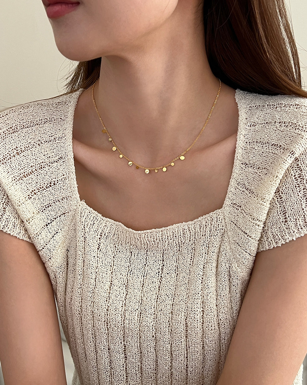 Celestial Natural Stone Necklace