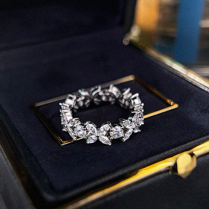 Eternity Clover Ring