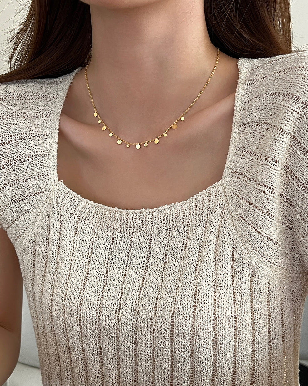 Celestial Natural Stone Necklace