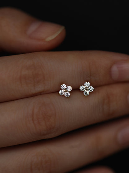 Clover Ear Studs