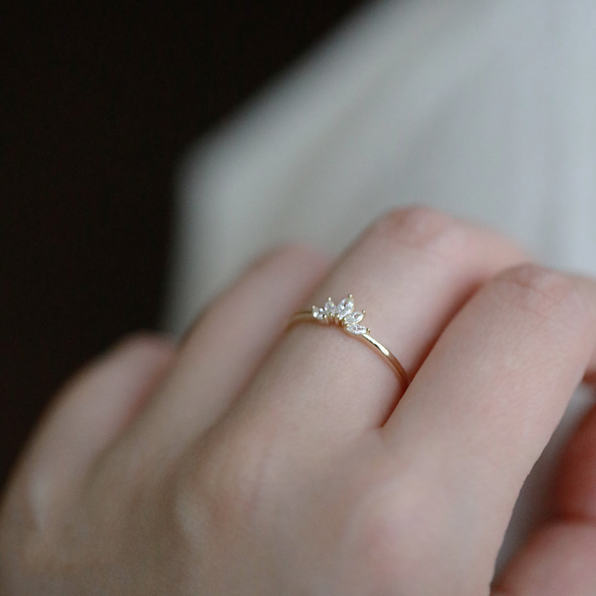 Tiara Stone Ring