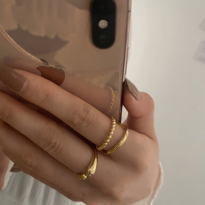 Open ended ring