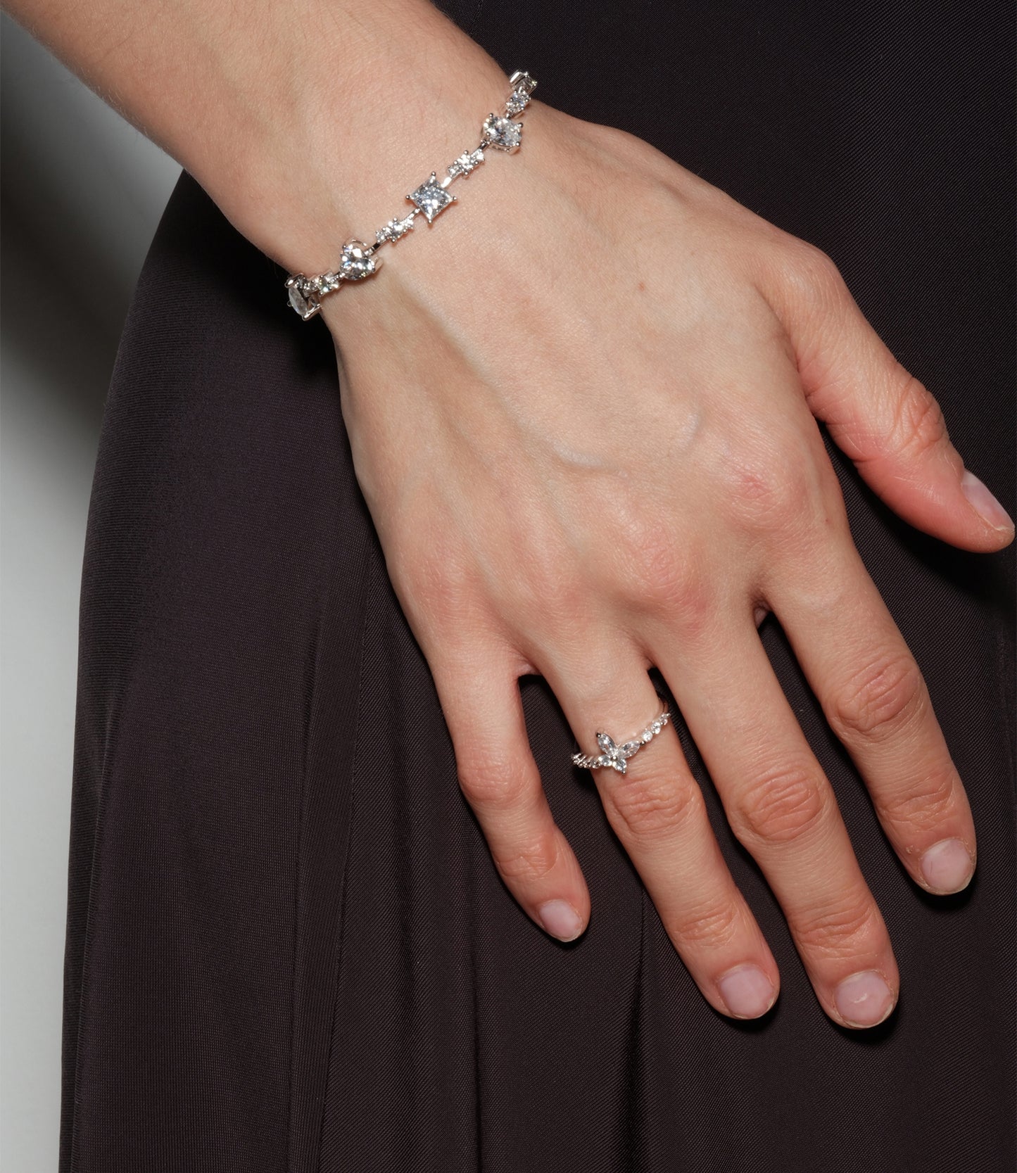 Lunara moissanite bracelet