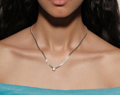 Chain Moissanite Necklace