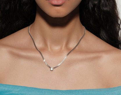 Chain Moissanite Necklace