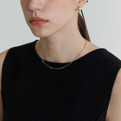 Beaded Choker Necklace