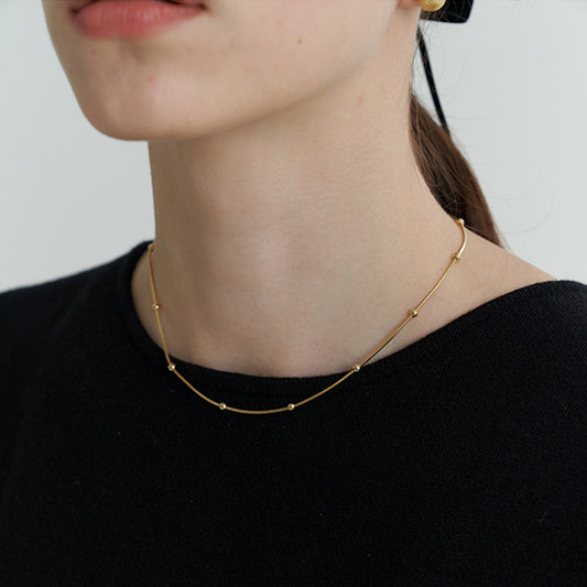 Beaded Choker Necklace