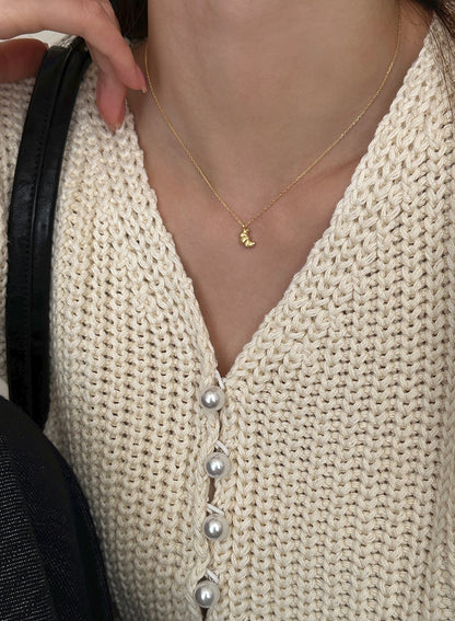 Croissant Necklace