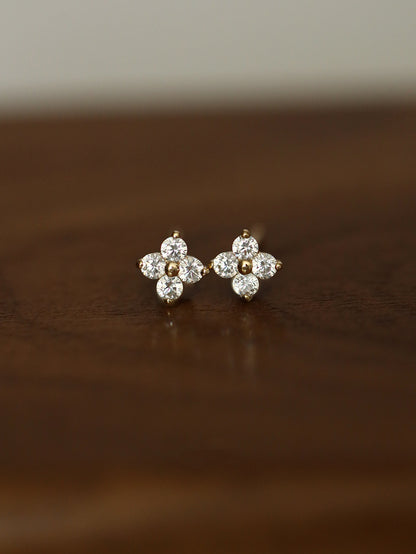 Clover Ear Studs