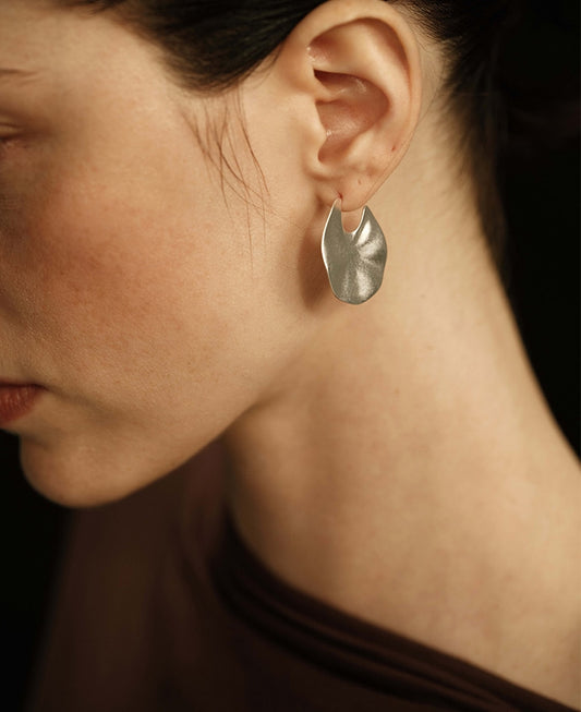 Disk earring