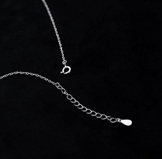Crescent and Sun Necklace