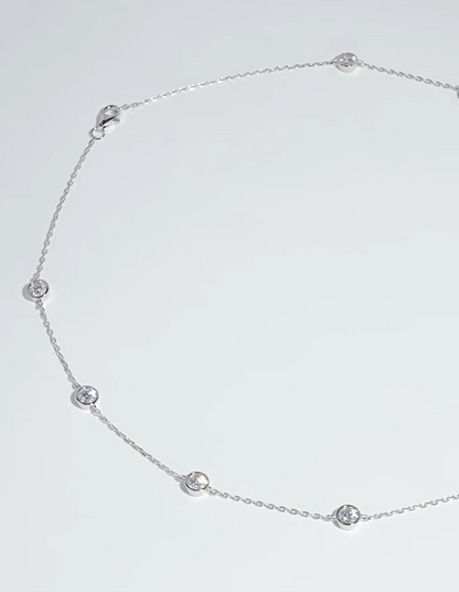 Lunelle moissanite necklace