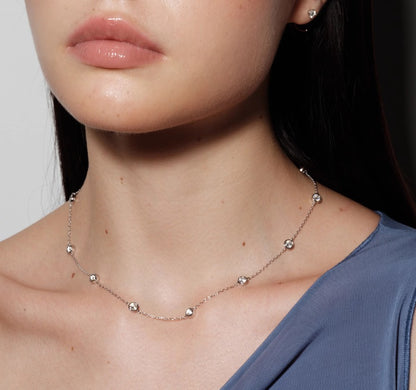 Lunelle moissanite necklace